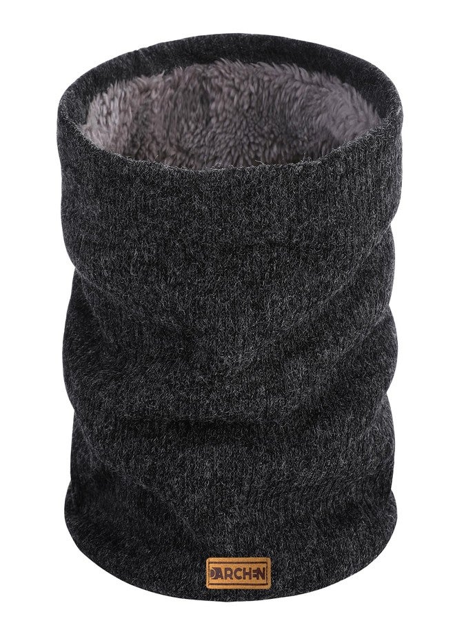DARCHEN Neck Warmer, Neck Gaiter For Men Women, Winter Face Scarf Fleece Covering Mask, Thick Windproof Scarves Ski Winter Outdoor Activities [1 or 2 Pack] - Image 1